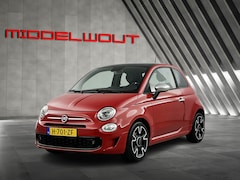Fiat 500 - 1.0 Hybrid Rockstar Pano-dak/Digi.Dash/Leder/Climate/Navi/ORG NL
