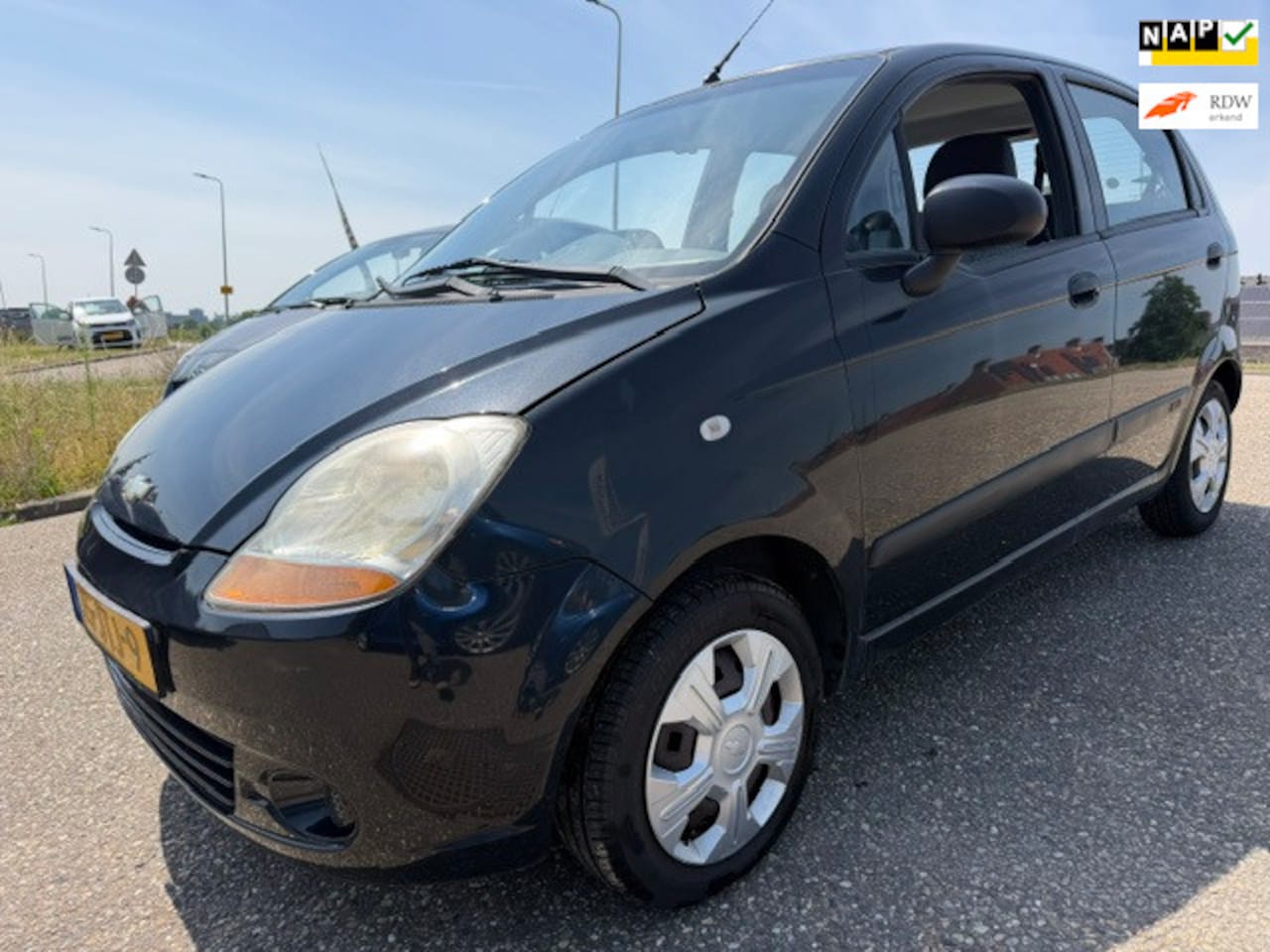 Chevrolet Matiz - 0.8 Spirit Airco NAP 74126KM APK 1eigenaar - AutoWereld.nl