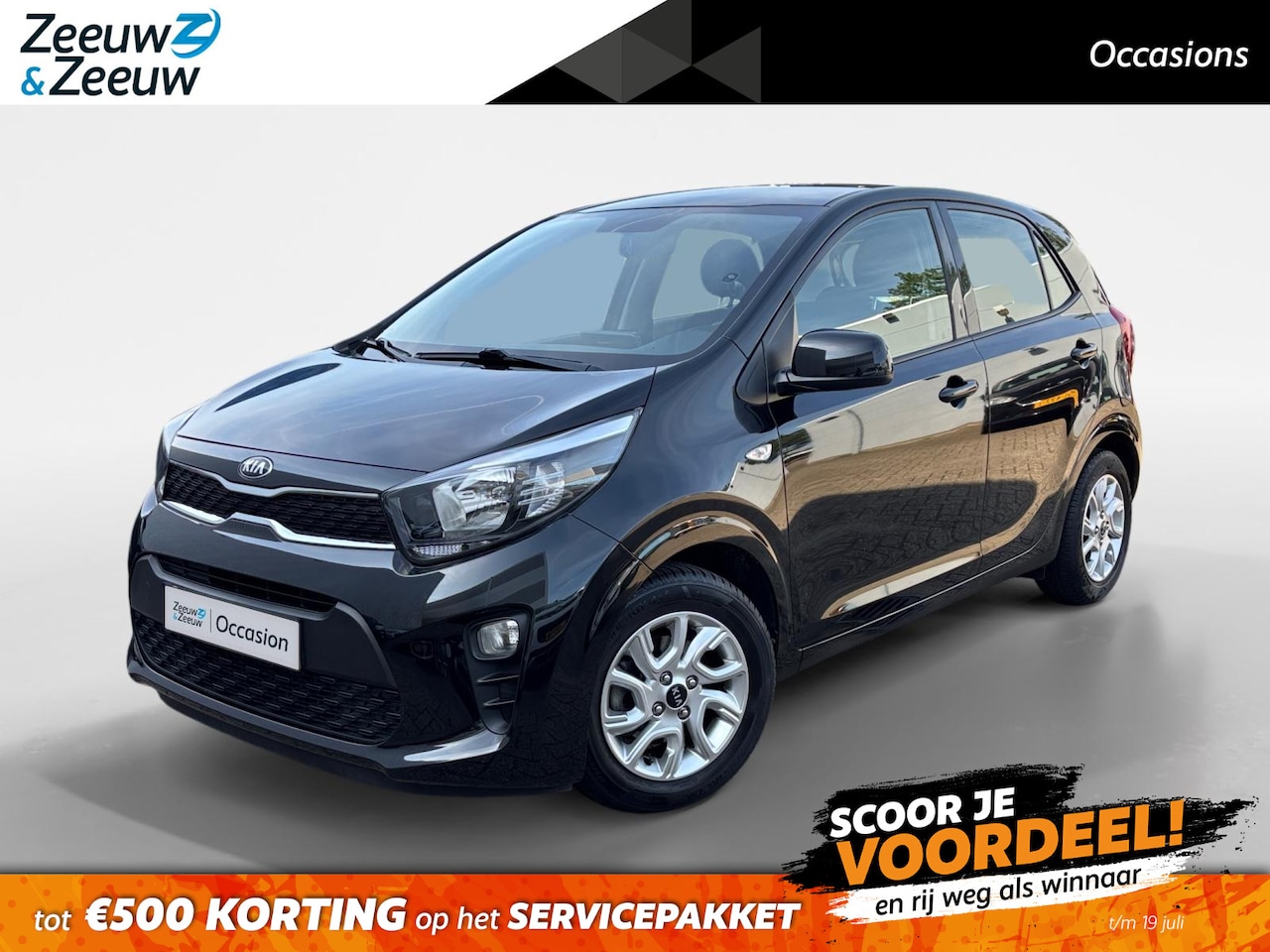 Kia Picanto - 1.0 MPi DynamicLine | Eerste eigenaar! | Navigatie | Apple Carplay/Android Auto | Airco | - AutoWereld.nl