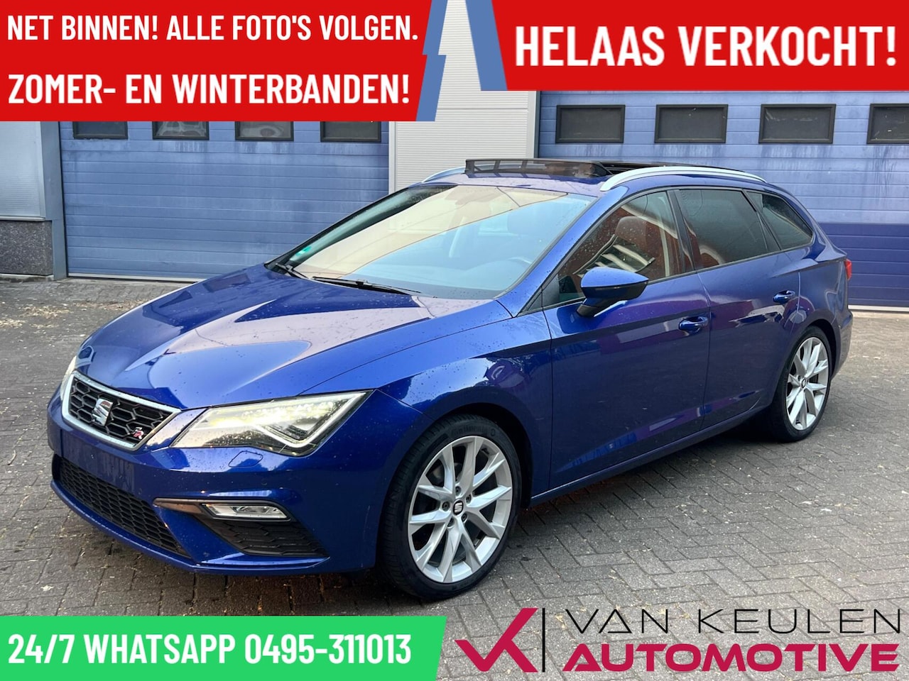 SEAT Leon ST - 1.4 TSI FR l 1 eigenaar! l Pano l Carplay l Vol - AutoWereld.nl