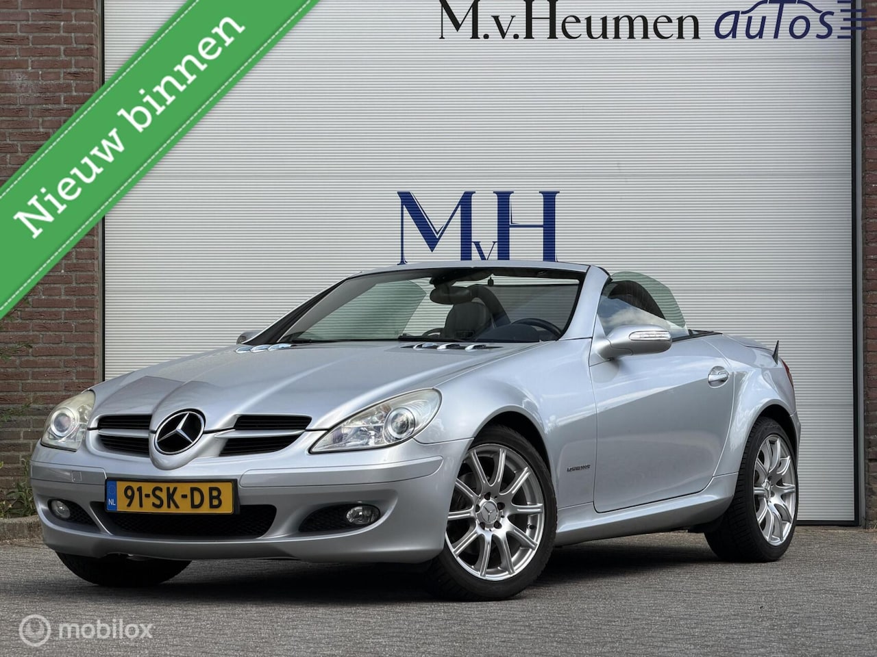 Mercedes-Benz SLK-klasse - 200 K. Stoelverwarming Airscarf CarPlay Leder - AutoWereld.nl