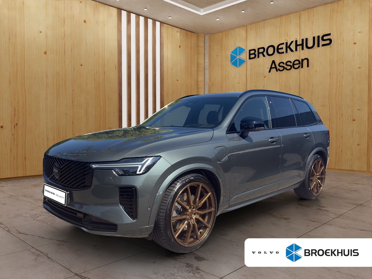 Volvo XC90 - 2.0 T8 Plug-in hybrid AWD Ultra Dark Exec. Ed. | Heico Uitlaat + Kleppen systeem | Bowers& - AutoWereld.nl