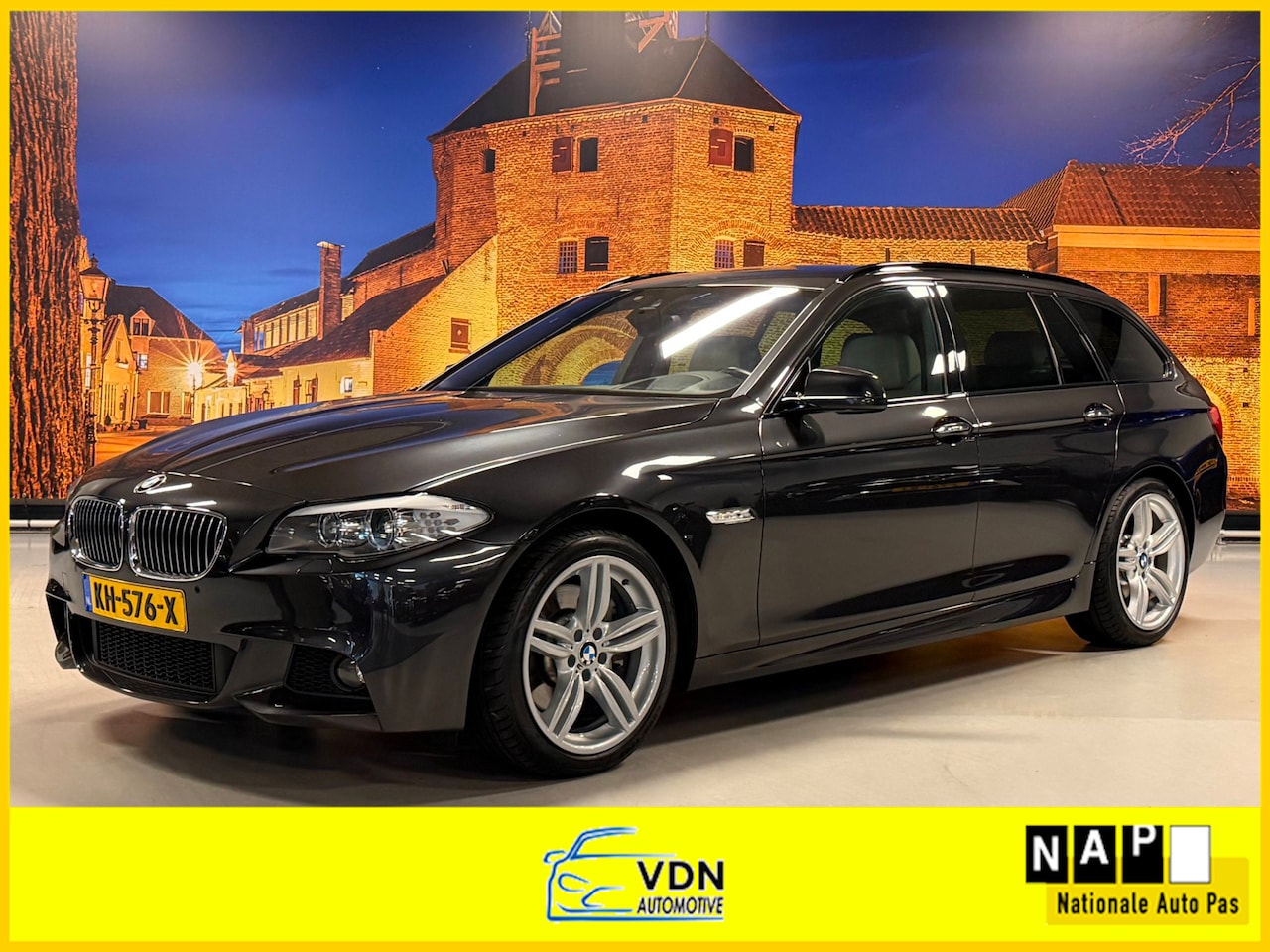 BMW 5-serie Touring - 530i High Exe M-Sport Aut Leer HUD Camera - AutoWereld.nl