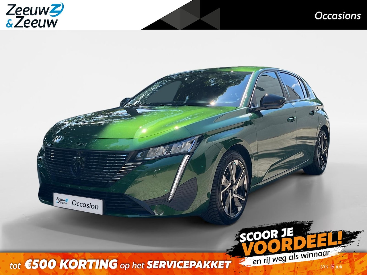 Peugeot 308 - 1.2 PureTech Allure Pack Business Android Auto | Apple Carplay | Navigatie | Adapt. Cruise - AutoWereld.nl