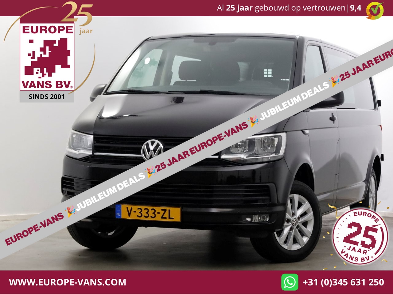 Volkswagen Transporter - T6 2.0 TDI 150pk Lang DSG-Automaat D.C. Comfortline Airco/Navi 03-2019 - AutoWereld.nl