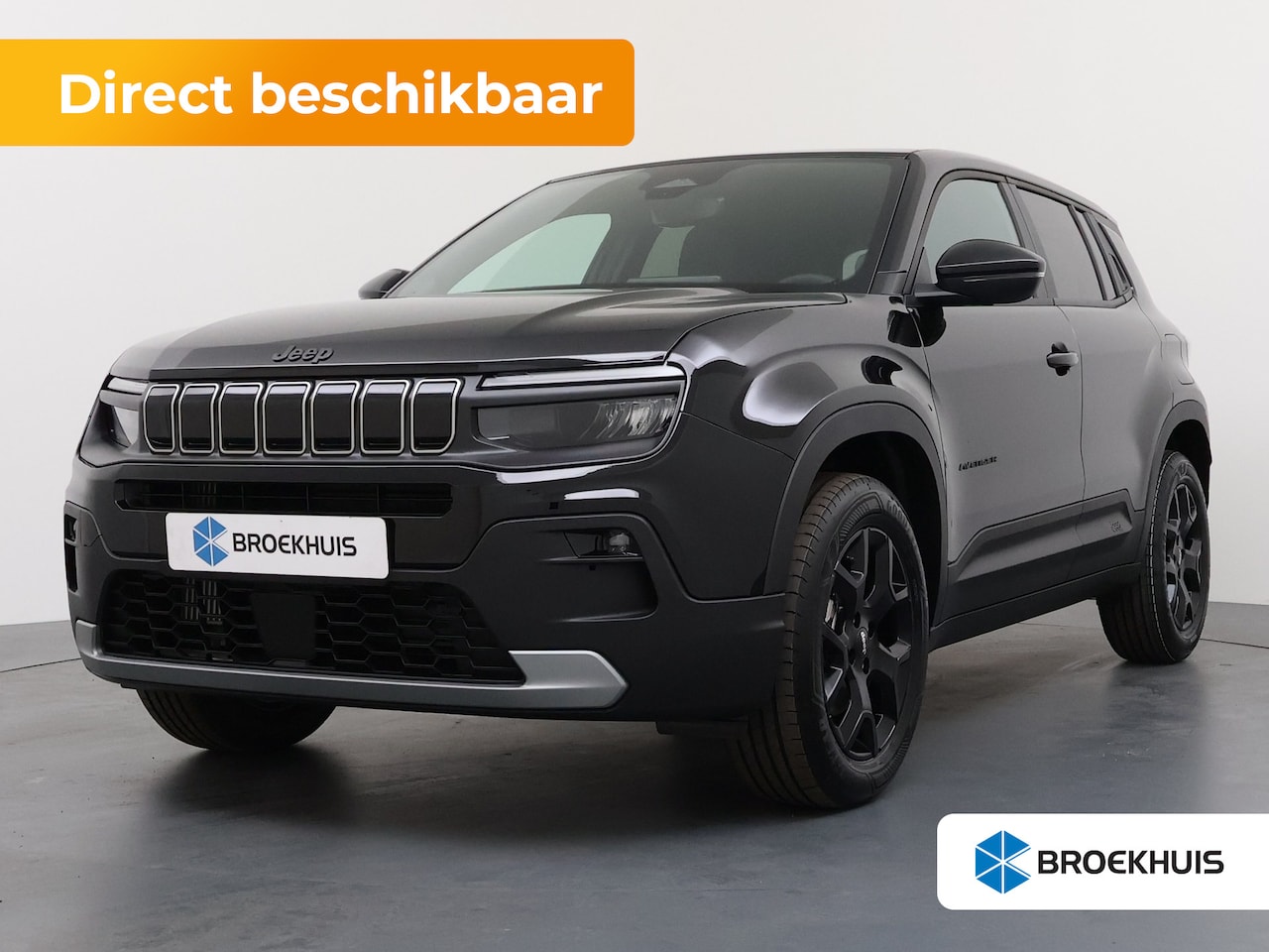 Jeep Avenger - 1.2 e-Hybrid Black Edition | Achterbank in delen neerklapbaar | Achteruitrijcamera | Afdaa - AutoWereld.nl