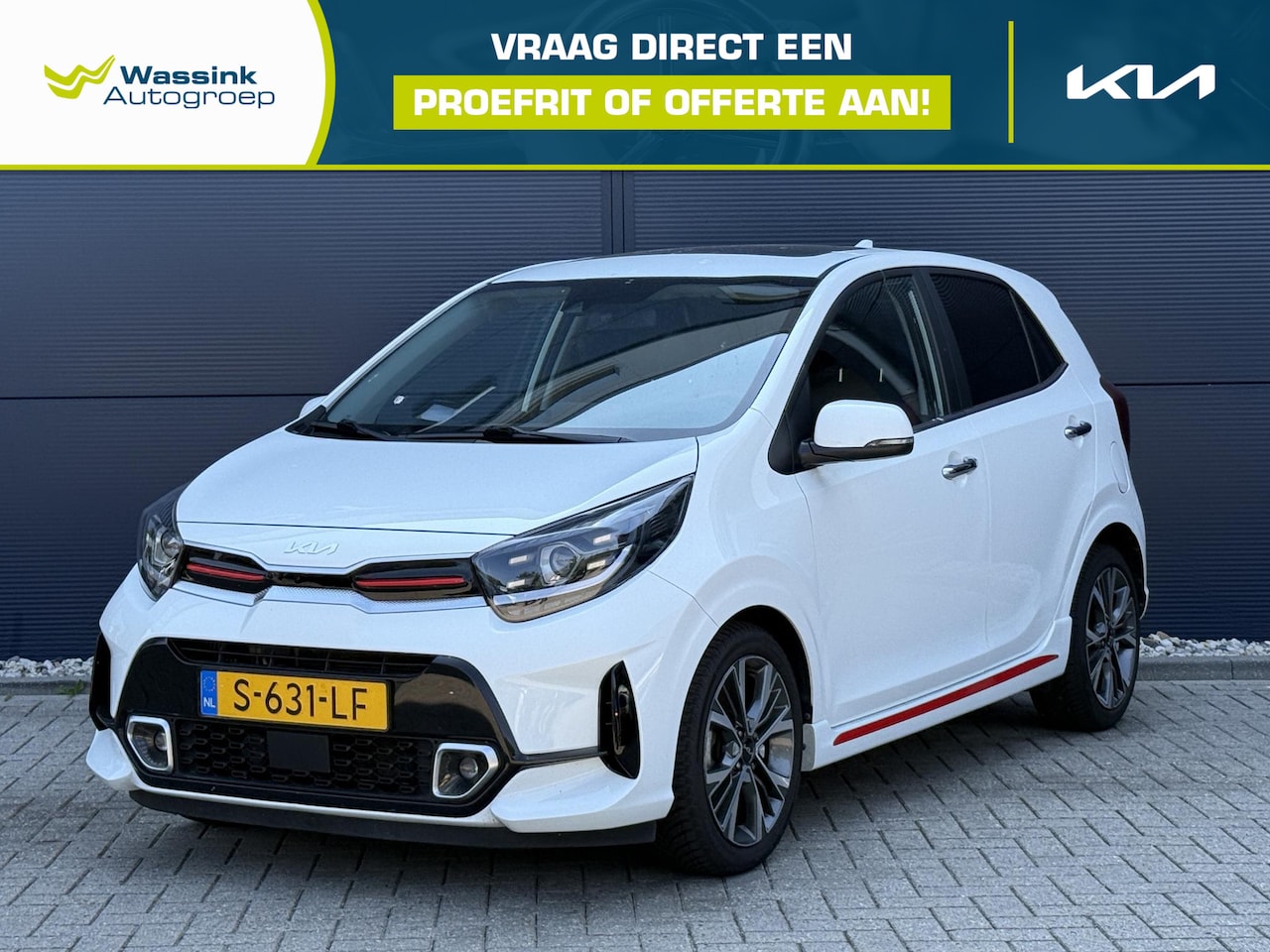 Kia Picanto - 1.0 T-GDi GT-Line 5p | Navigatie | Stuur/Stoelverwarming | Apple Carplay/Android Auto | Ca - AutoWereld.nl
