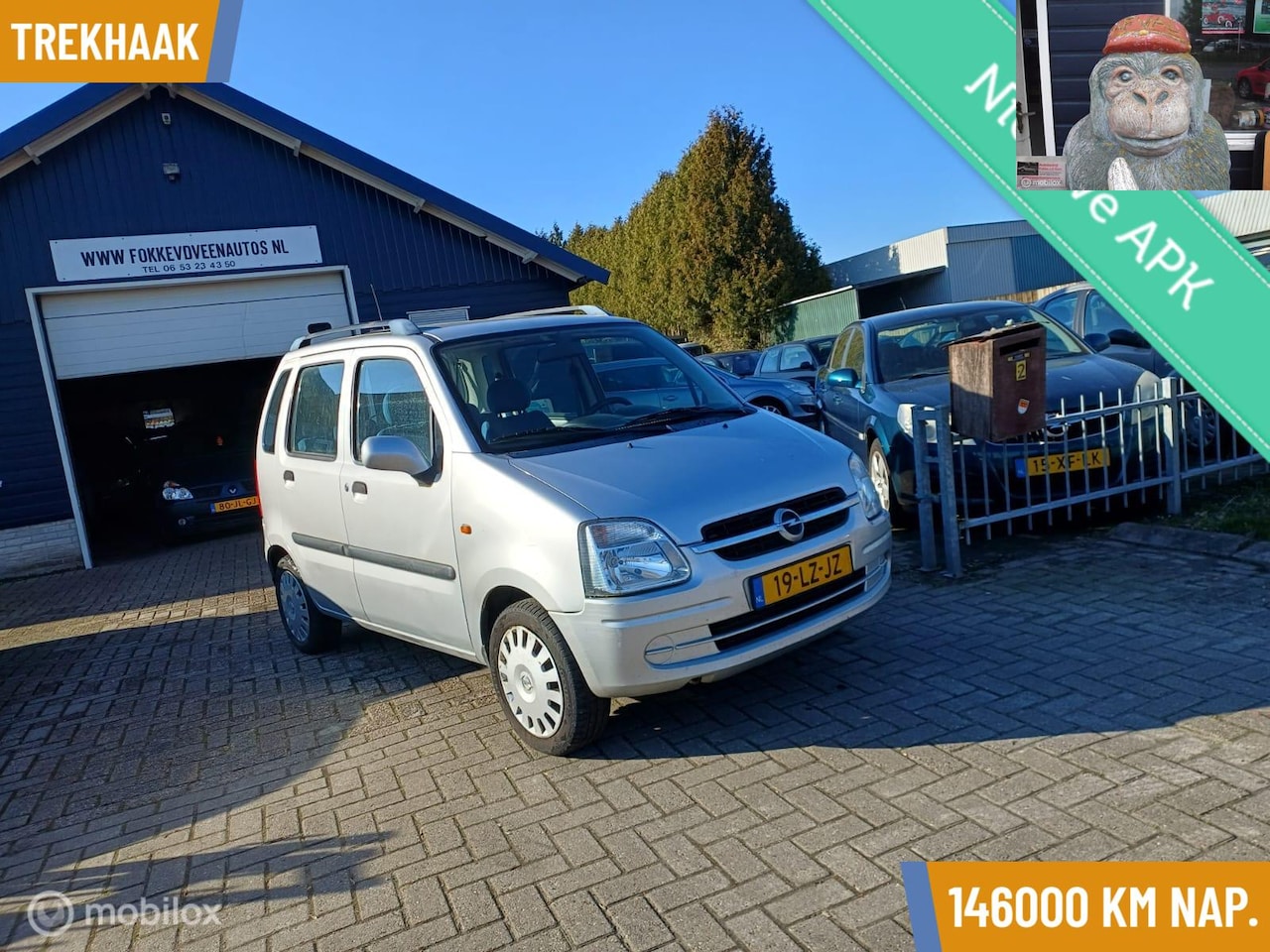 Opel Agila - 1.2-16V Comfort 1.2-16V Comfort - AutoWereld.nl