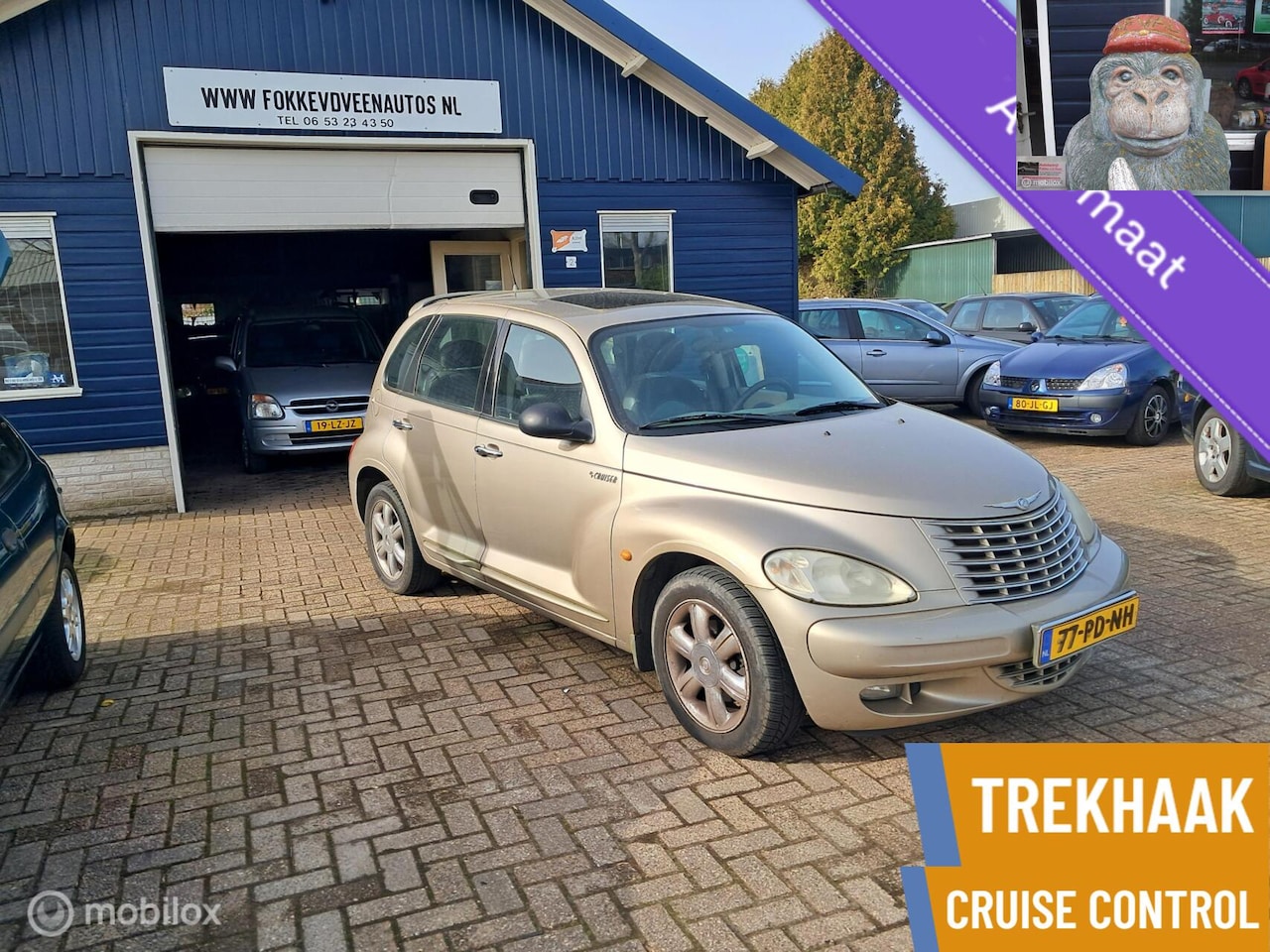 Chrysler PT Cruiser - 2.0-16V AUTOMAAT Garantie, alle inruil mogelijk - AutoWereld.nl