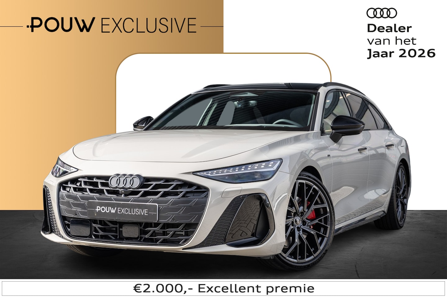 Audi A6 Avant - 2.0 e-hybrid 367pk quattro S edition Competition | Luchtvering | Panoramadak | Bang & Oluf - AutoWereld.nl