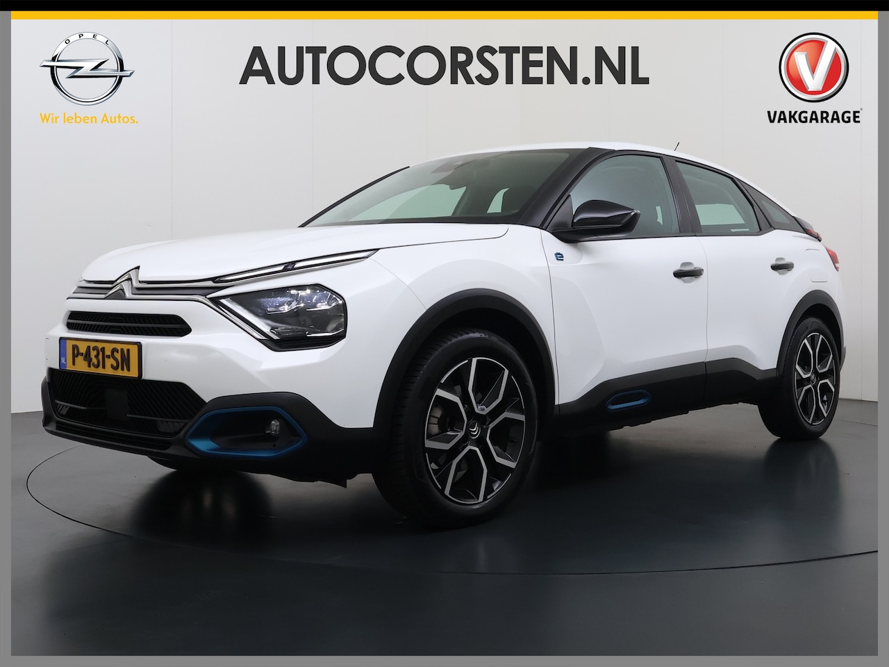 Citroën Ë-C4 - Feel 50kWh 360°Camera 3D-Navi Ecc Apple Carplay Android Auto Cruise Control Regen-Lichtsen - AutoWereld.nl