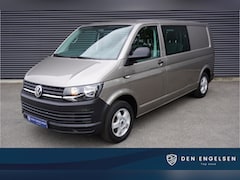 Volkswagen Transporter - 150pk Euro6 Automaat L2H1 Dubbele cabine 5 persoons Navigatie Trekhaak Airco Schuifdak
