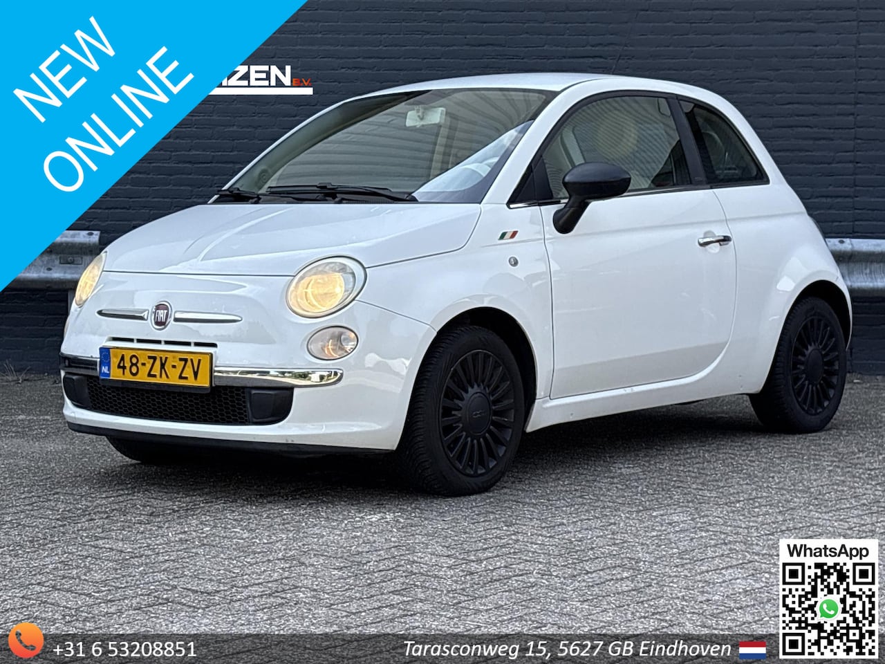 Fiat 500 - 1.2 Pop | Navi | APK 02-2027 | - AutoWereld.nl
