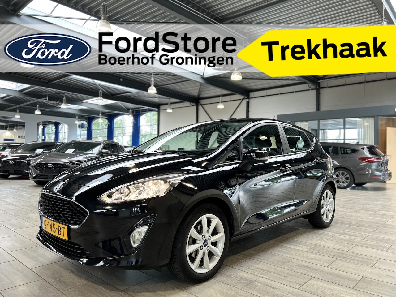 Ford Fiesta - 1.1 Trend | Trekhaak | Airco | Cruise | 16" LMV | Parkeersens. achter | Apple Carplay & An - AutoWereld.nl