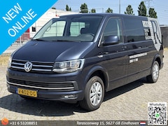 Volkswagen Transporter - 2.0 TDI L2H1 Dubbel Cabine Highline | € 10.850, - NETTO | 150PK | DSG Automaat | Navi | Ca