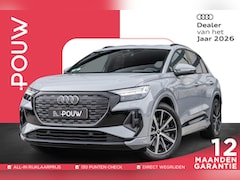 Audi Q4 e-tron - 45 286pk S Edition 82 kWh | SoH 99% | Panoramadak | Wegkl. Trekhaak | 20" Velgen | Achteru