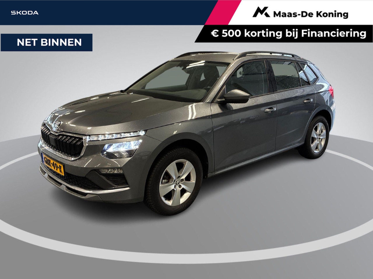 Skoda Kamiq - 1.0 TSI 115pk Selection · Apple/Android Car Play · P-Sensoren · Cruise Control · DAB · 16' - AutoWereld.nl