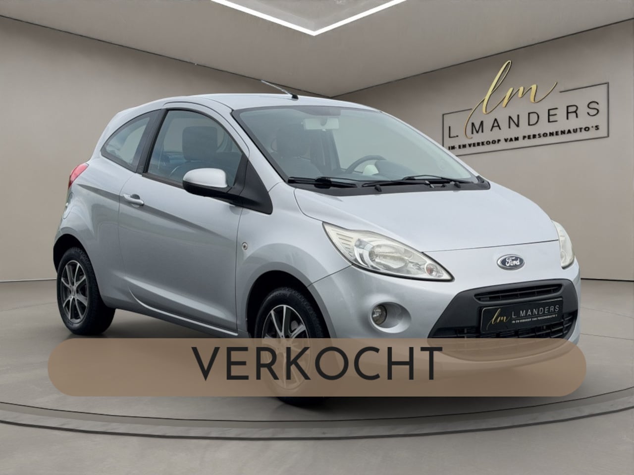 Ford Ka - 1.2 Titanium 2009 ZILVER | Airco | APK | Benzine - AutoWereld.nl