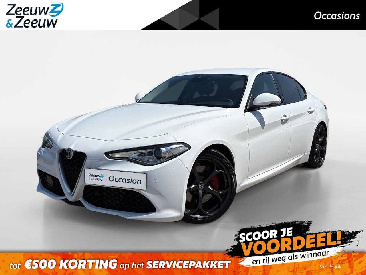 Alfa Romeo Giulia - 2.0T Super |Automaat| LM Winterset|Driver Assistance Pack| lederen bekleding| 12maanden Bo - AutoWereld.nl