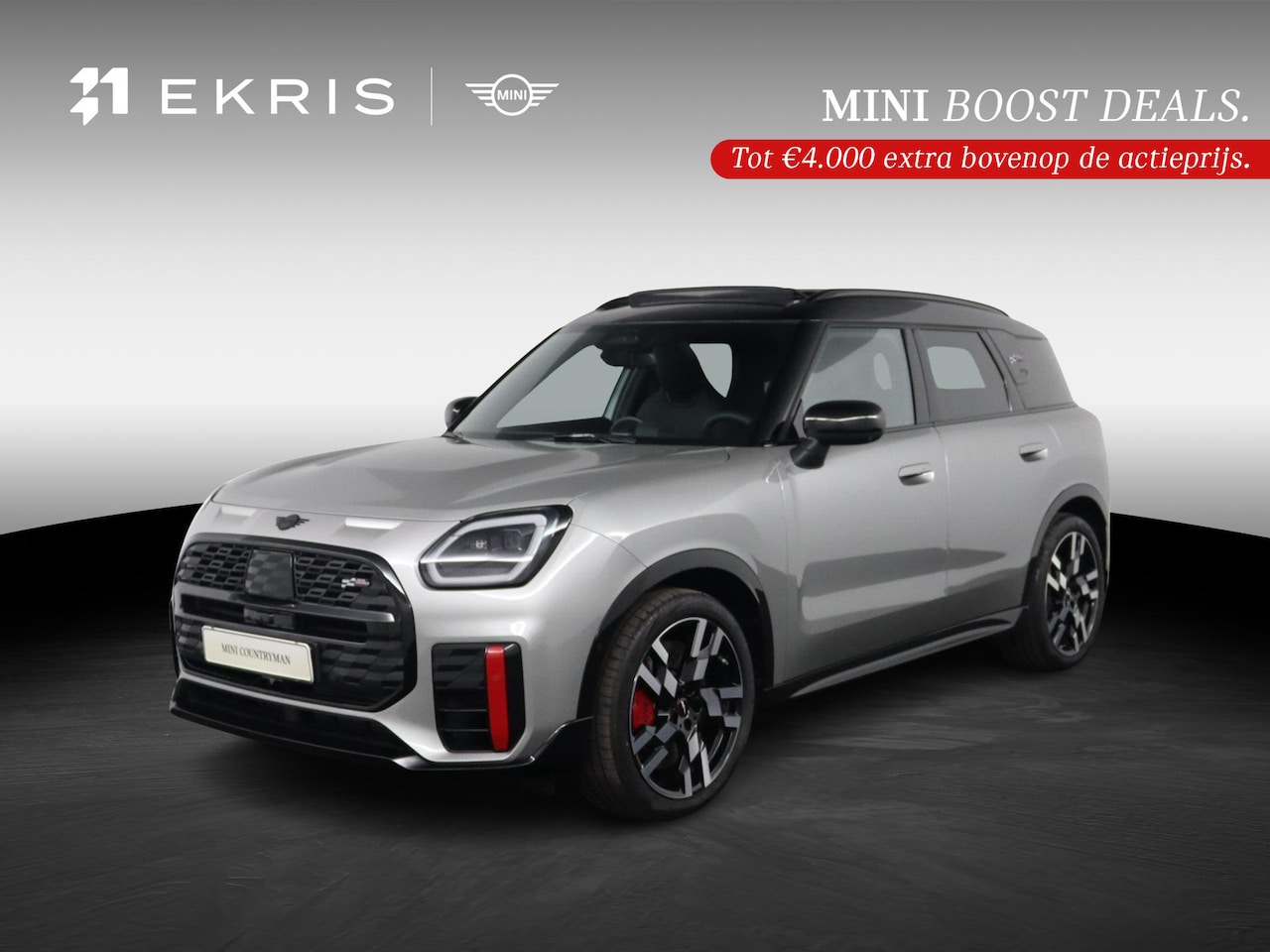 MINI Countryman - JCW Countryman ALL4 JCW | Pakket XL | Trekhaak | Panoramadak | Elektrisch verstelbare stoe - AutoWereld.nl