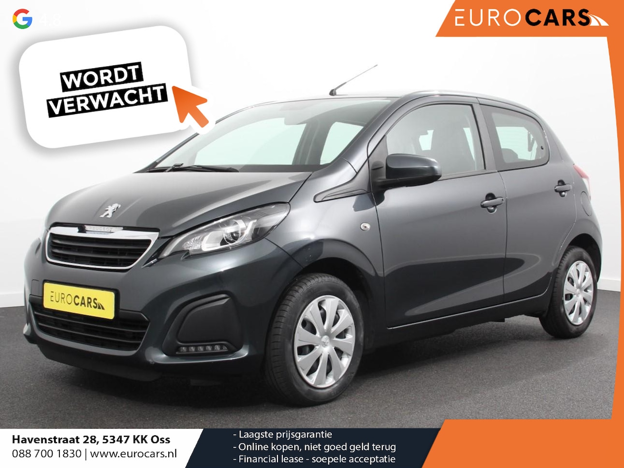 Peugeot 108 - 1.0 e-VTi Active Airco Bluetooth Led DAB 5 deurs - AutoWereld.nl