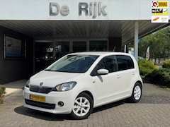 Skoda Citigo - 1.0 Greentech Drive | Leder, Navi, Cruise, Airco, Bluetooth | Goed onderhouden | NAP |