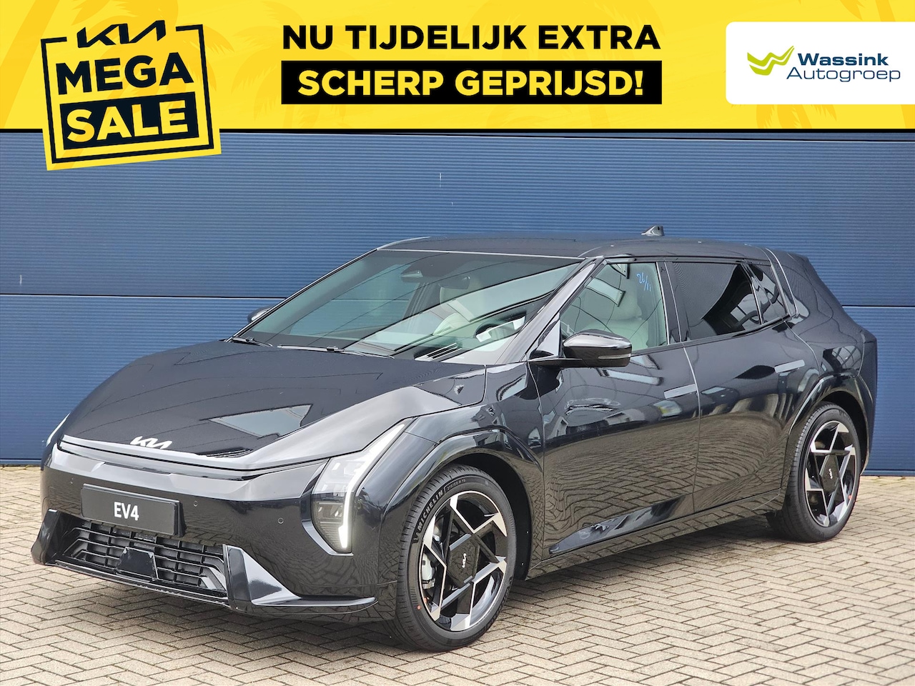 Kia EV4 - 81,4 kWh 204PK GT-Line Business Edition | Navigatie | Parkeercamera | Parkeersensoren | LE - AutoWereld.nl