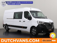 Renault Master - 2.3DCi 150PK L3H2 Dubbele Cabine 6-Persoons | Multimedia | Camera | Airco | Cruise | Betim