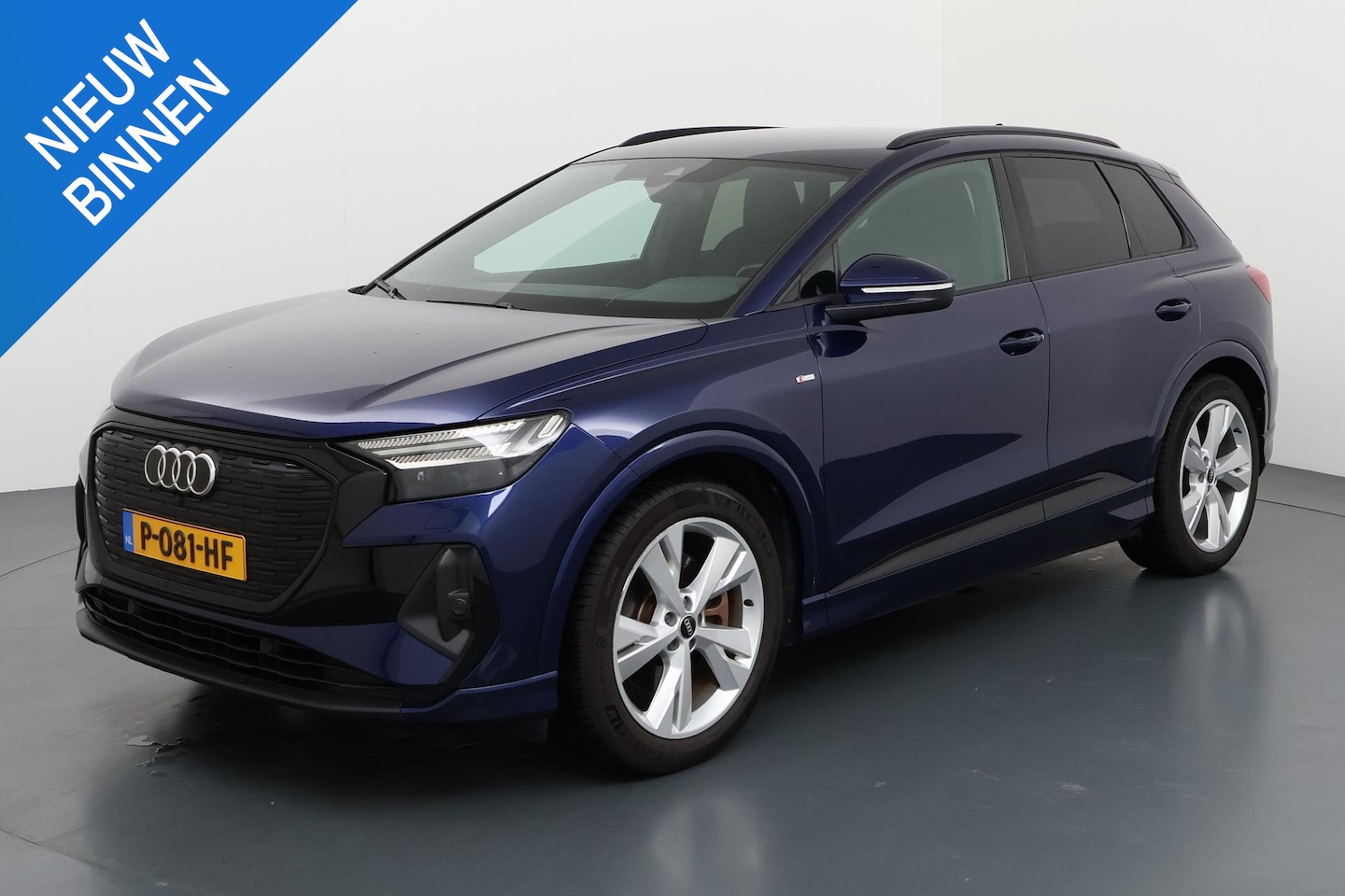 Audi Q4 e-tron - 40 LAUNCH EDITION S COMPETITION 77 KWH (93% SOH) I WARMTEPOMP I P-CAMERA I ADAPTIVE CRUISE - AutoWereld.nl