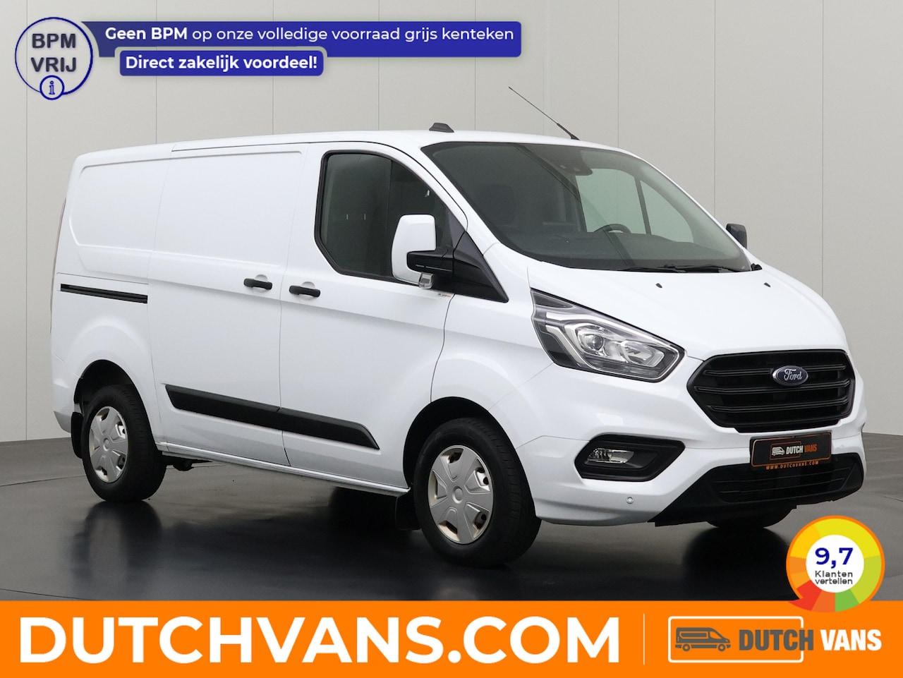 Ford Transit Custom - 2.0TDCi 130PK Werkplaatsinrichting | Navigatie | Camera | Multimedia | 3-Zits | Airco - AutoWereld.nl