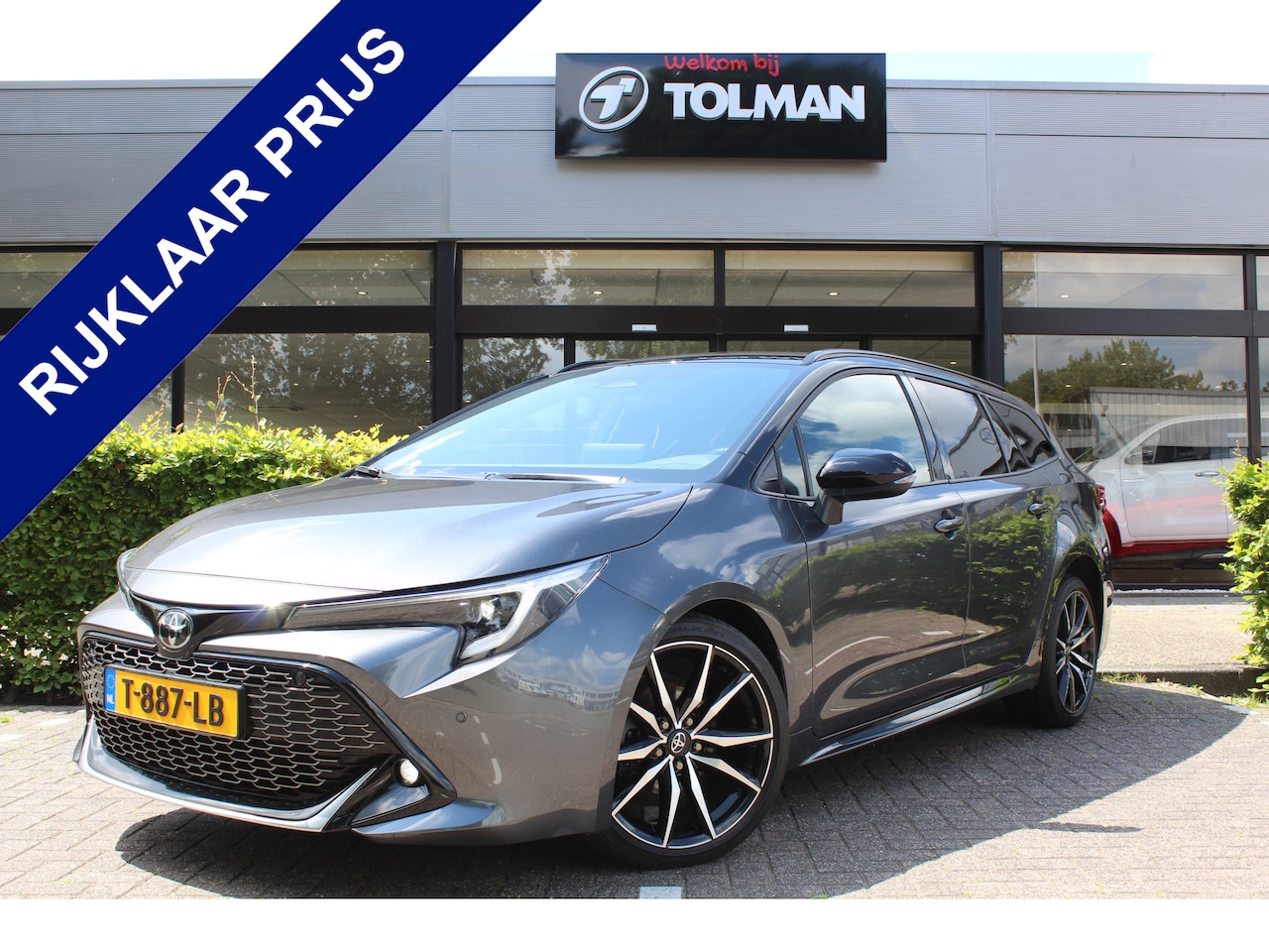 Toyota Corolla Touring Sports - 1.8 Hybrid GR-Sport Bi-Tone | Rijklaar | Trekhaak | Navi | Apple/Android | Clima | Stoelve - AutoWereld.nl
