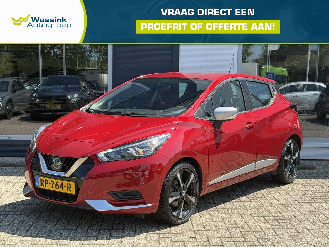 Nissan Micra - 1.0L Acenta | All Seasonbanden | Arico | Radio | Cruise Control | - AutoWereld.nl