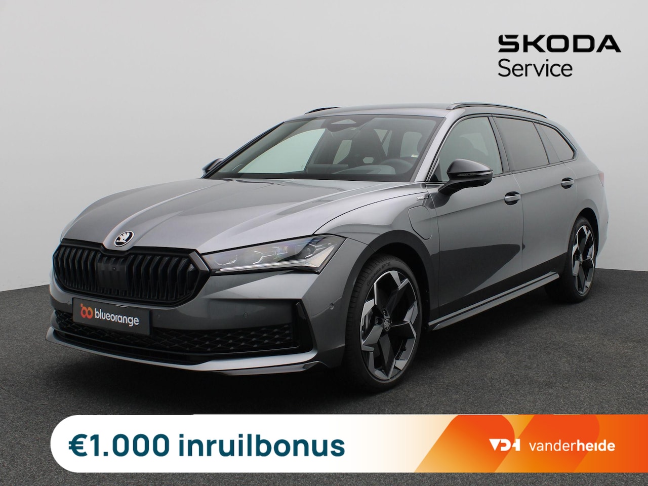 Skoda Superb Combi - 1.5 TSI PHEV Sportline Business 204PK DSG 360gr. Camera, Head-Up Display, Stoelverwarming, - AutoWereld.nl