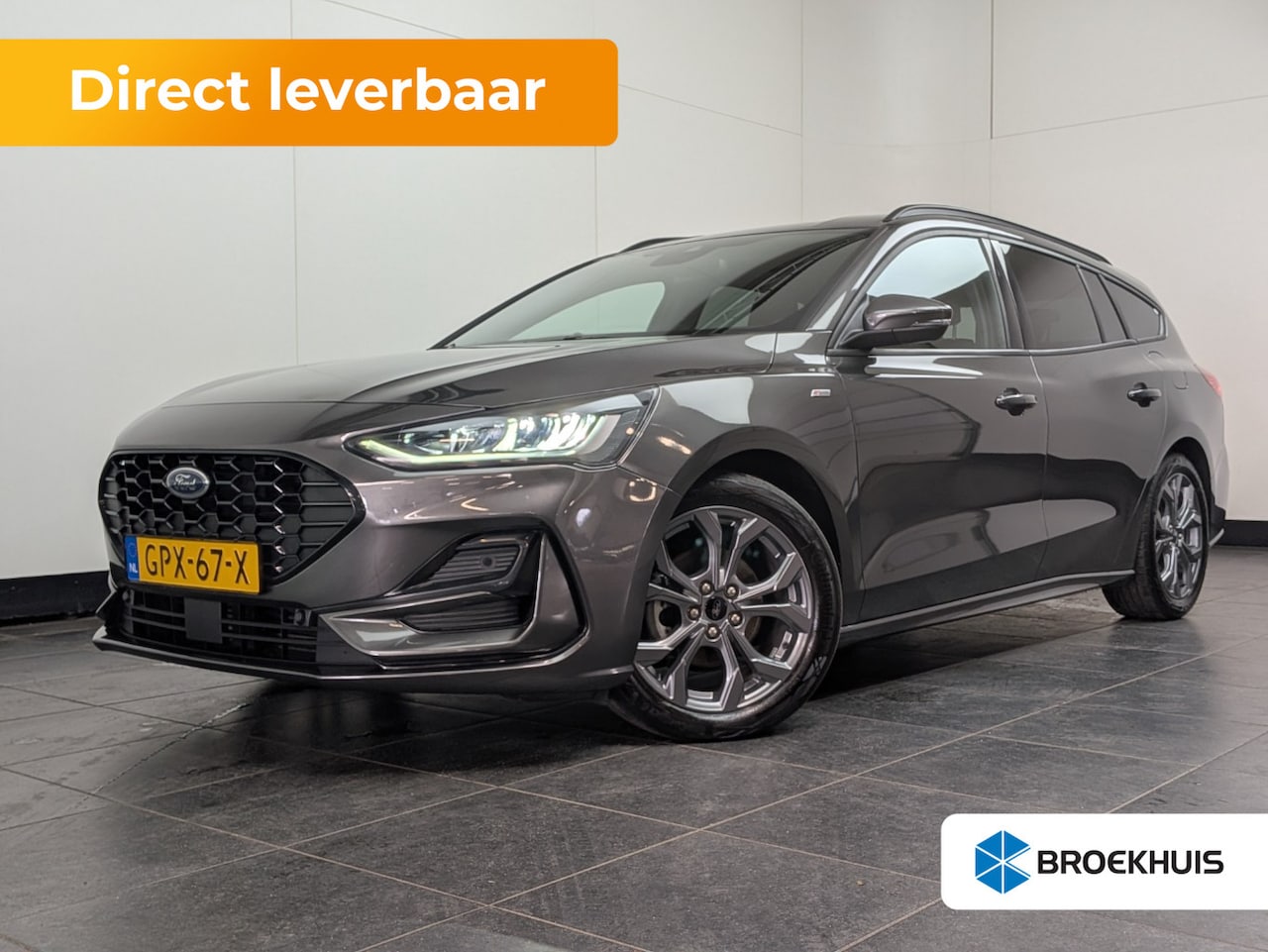Ford Focus Wagon - 1.0 EcoBoost Hybrid ST Line | 1e Eigenaar! | Winterpack | LED | Clima | Navi | Cruise Cont - AutoWereld.nl