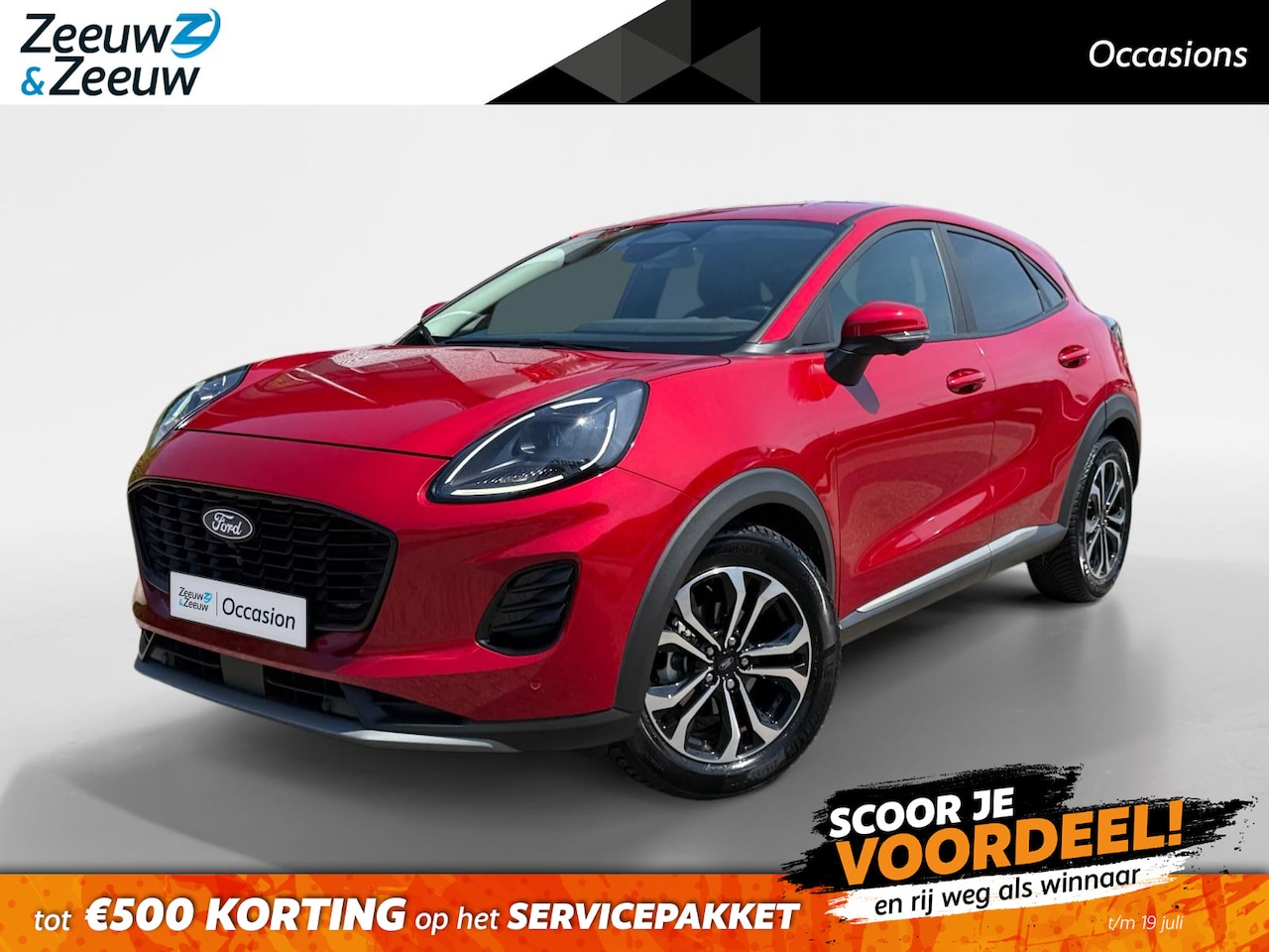 Ford Puma - 1.0 EcoBoost Hybrid Titanium | NL Auto 1ste EIGENAAR | Winter Pack | Driver Assistance Pac - AutoWereld.nl