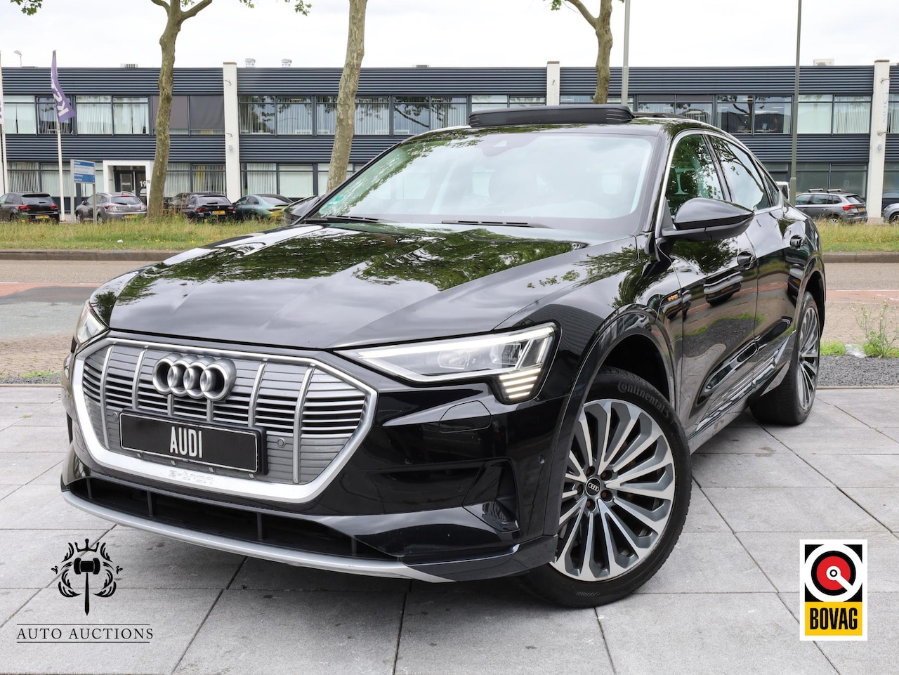 Audi e-tron Sportback - 50 quattro 313PK | SOH 100% | Panodak | Bang&Olufsen | Keyless | Camera | Elektrische koff - AutoWereld.nl