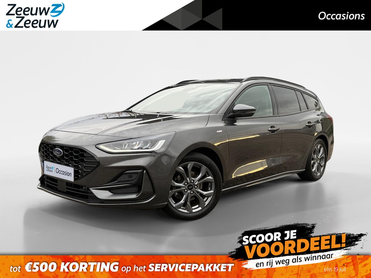 Ford Focus Wagon - 1.0 EcoBoost Hybrid ST Line | Winter Pack | Apple Carplay & Android Auto | PDC rondom | SY - AutoWereld.nl