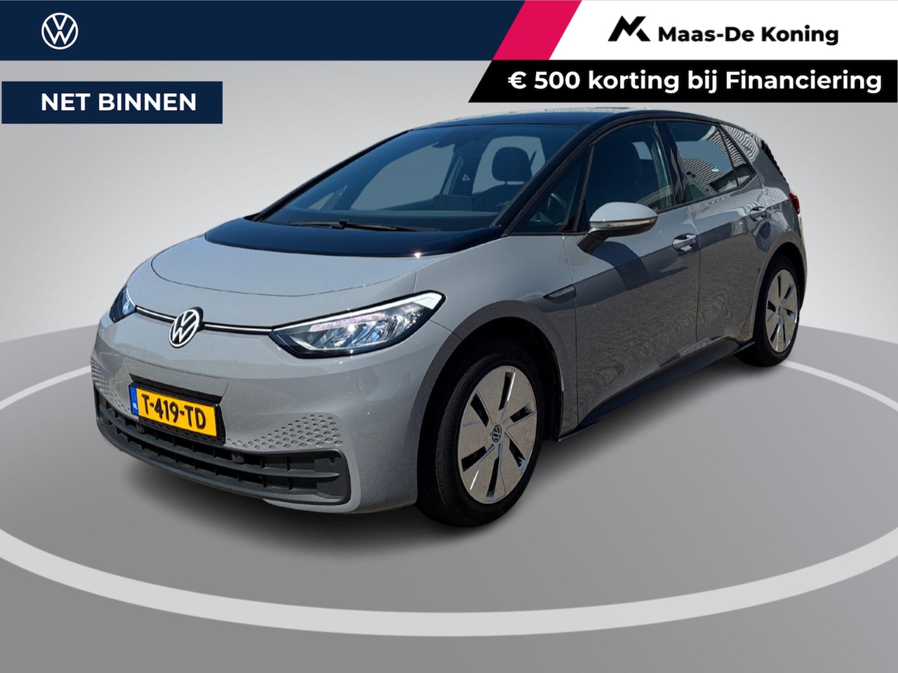 Volkswagen ID.3 - Pure 150pk 45 kWh · SOH 93,6 · Apple/Android Car Play · Navigatie · P-Sensoren · ACC · Sto - AutoWereld.nl
