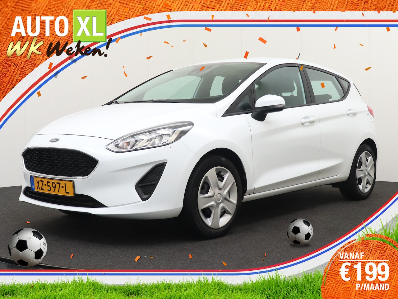 Ford Fiesta - 1.1 Trend Navigation-Pack Carplay Navi Cruise LED DAB - AutoWereld.nl