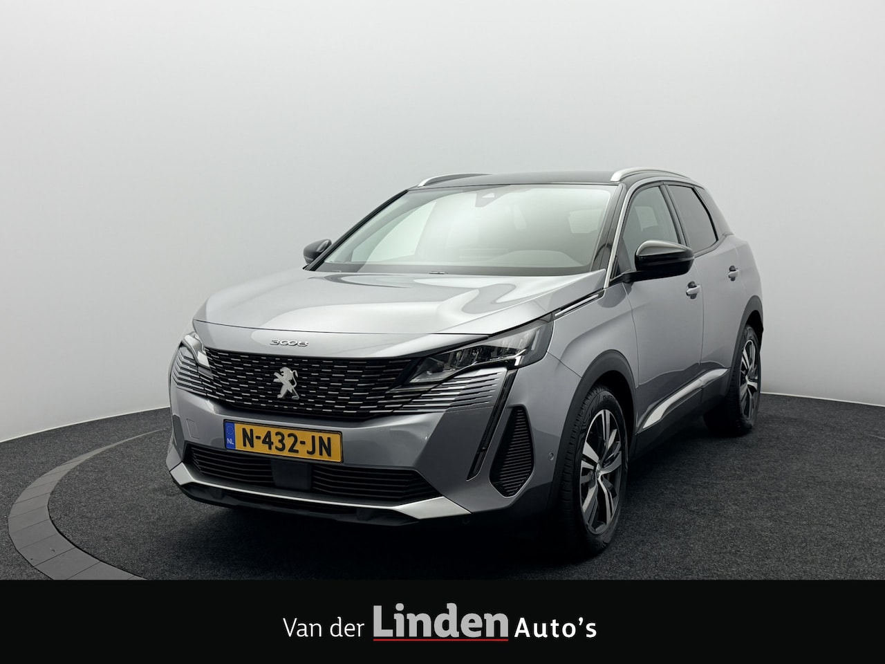 Peugeot 3008 - 1.2 PureTech Blue Lease Allure | Trekhaak | Camera | Leer | Full-Led | Carplay&Android - AutoWereld.nl