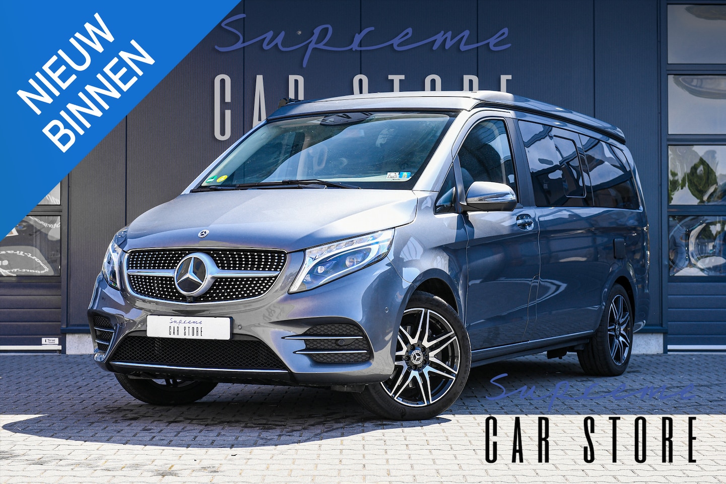 Mercedes-Benz V-klasse - 300d 4-MATIC Extra Lang | Marco Polo | 360-graden | Westfalia | Camper - AutoWereld.nl