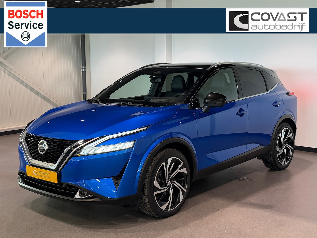Nissan Qashqai - 1.3 MHEV Xtronic Tekna Plus HuD|Massage|Blis|Leder|El.Klep - AutoWereld.nl