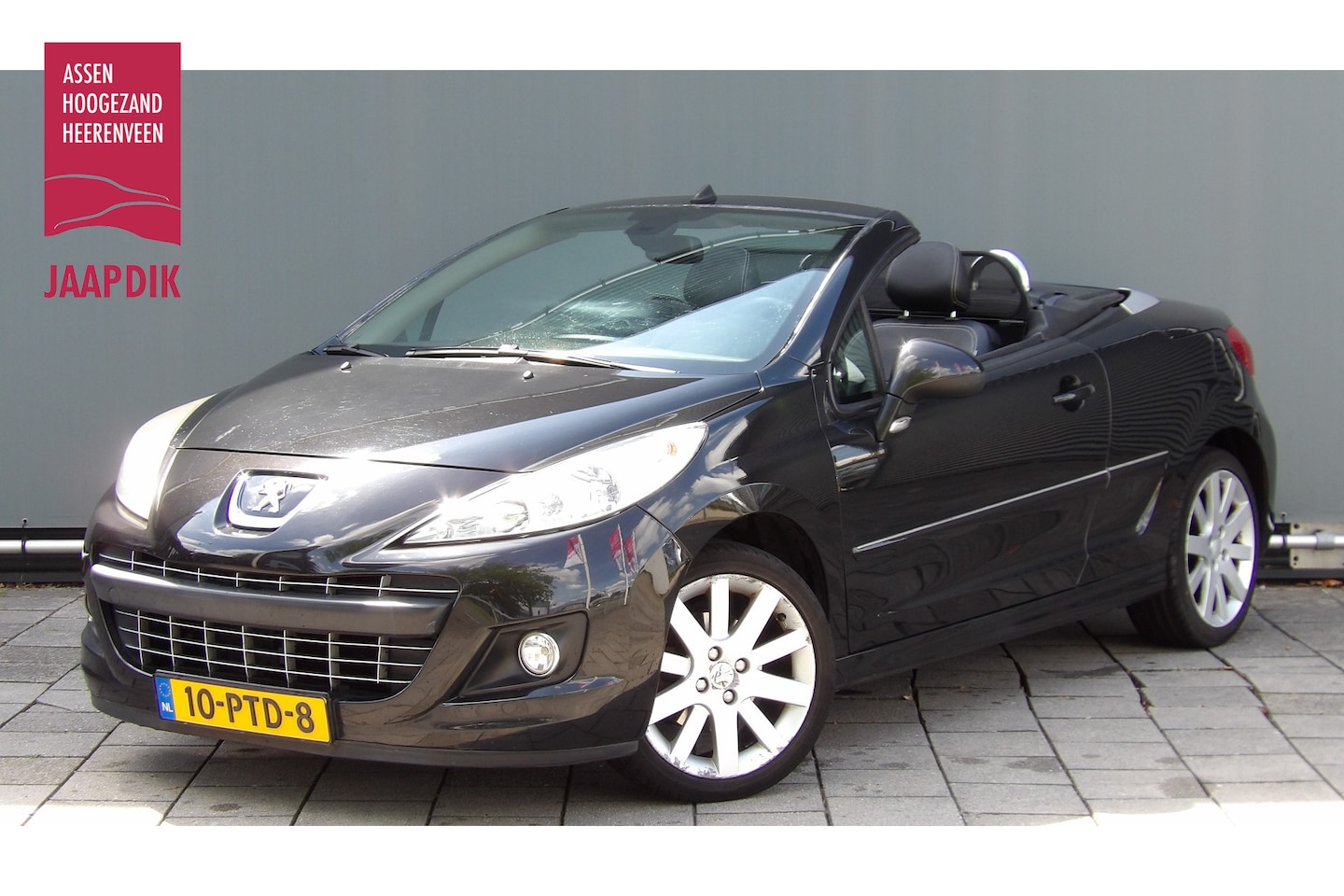 Peugeot 207 CC - BWJ 2011 | 1.6 VTi 120PK Noir & Blanc | LEER | CLIMA | CRUISE | PDC | RADIO/CD-MP3 | - AutoWereld.nl