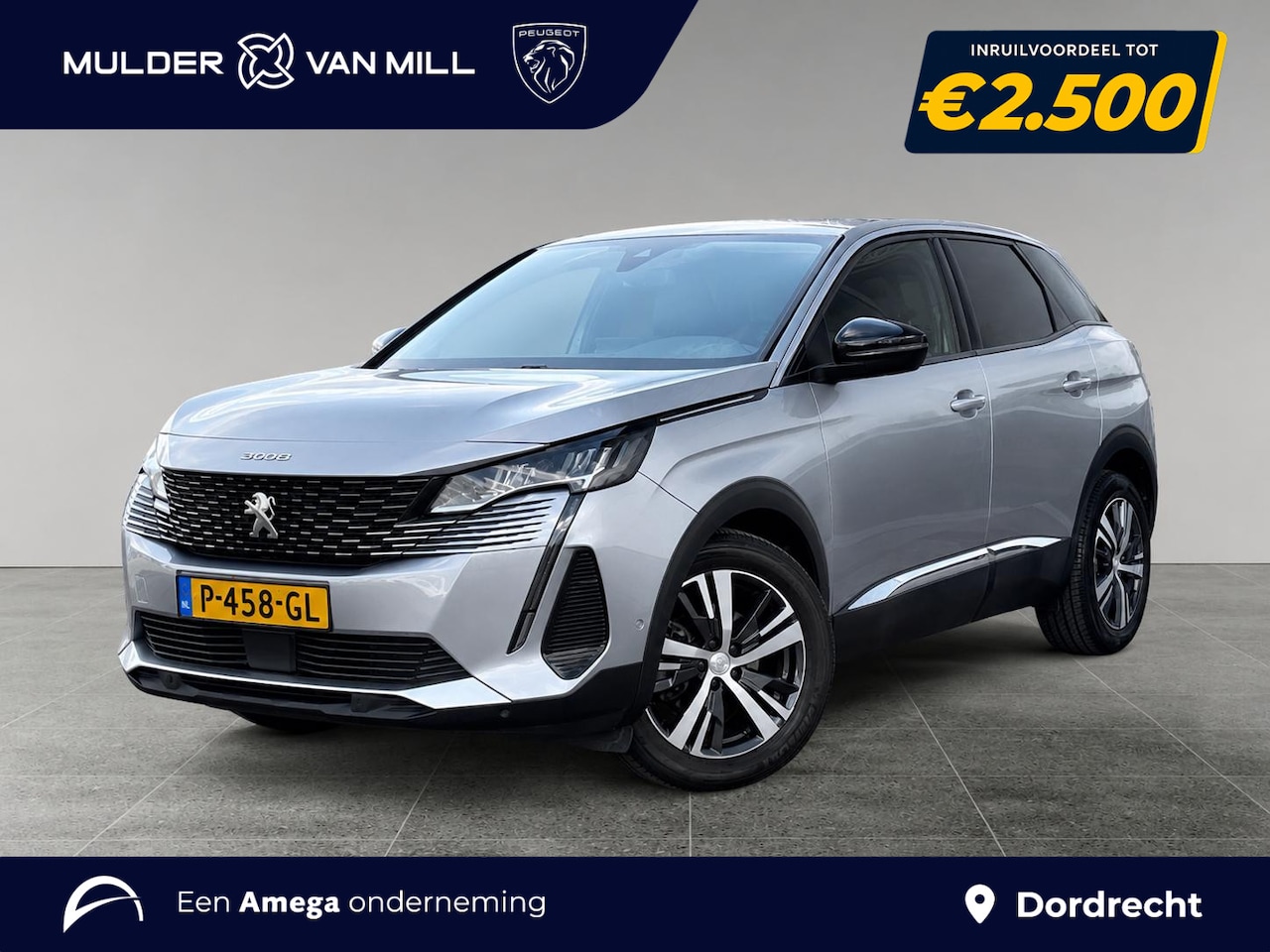 Peugeot 3008 - Allure 1.2 Turbo 130pk | CAMERA | NAVI | DODEHOEKBEW. | LEDER | CLIMA | CRUISE CONTROL | D - AutoWereld.nl