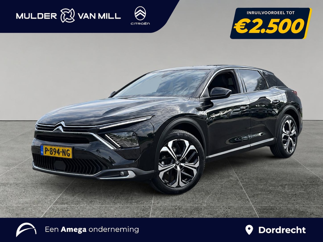 Citroën C5 X - Shine Business Plus 1.2 Turbo 130pk EAT8 | LEDER | STUURVERW. | KEYLESS ENTRY | HUD | CAME - AutoWereld.nl