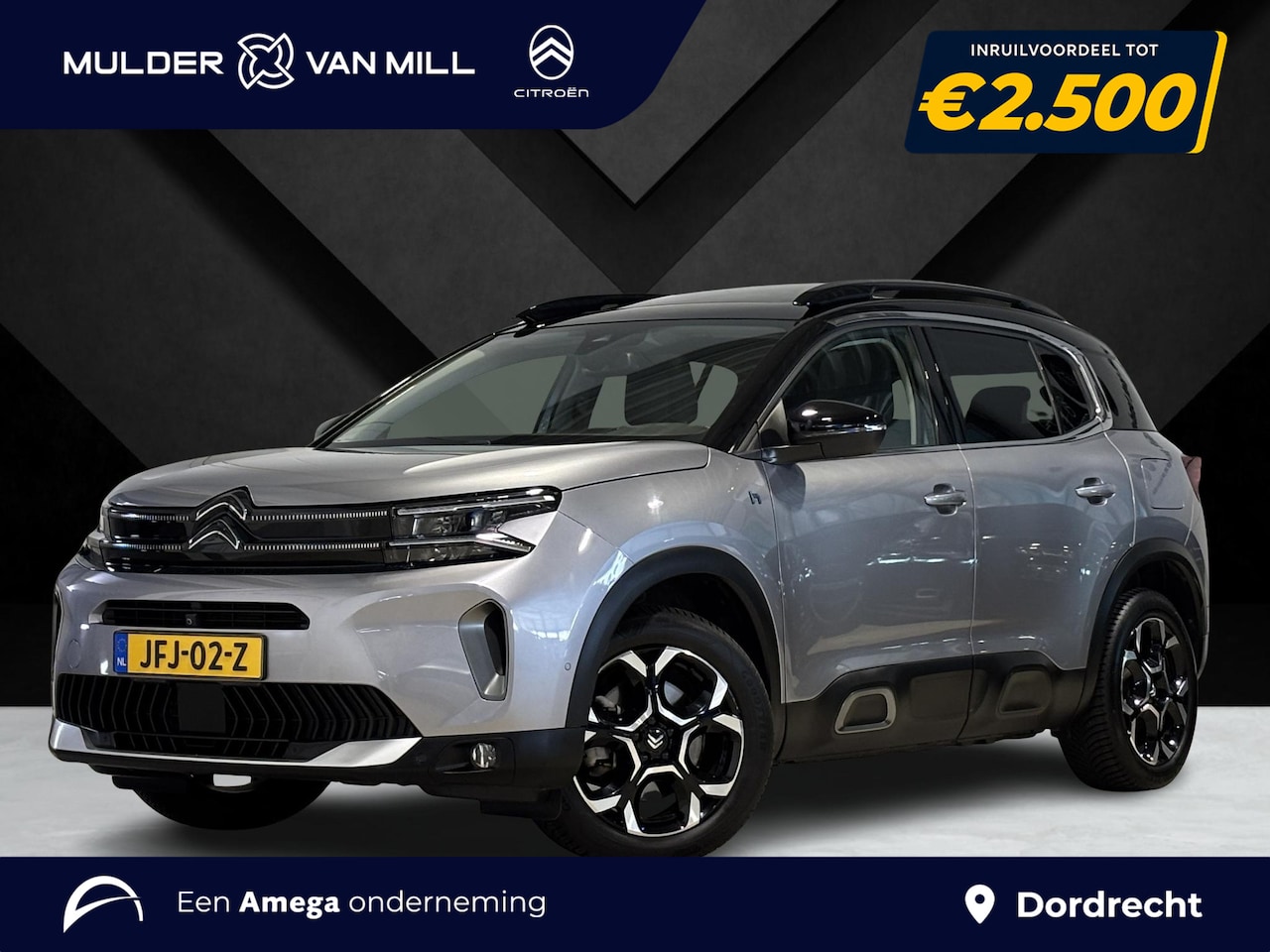 Citroën C5 Aircross - Shine 1.6 HYbrid PHEV 225pk e-EAT8 | TWO-TONE! | SCHUIF/KANTELDAK | ADAPTIVE CRUISE | 360° - AutoWereld.nl