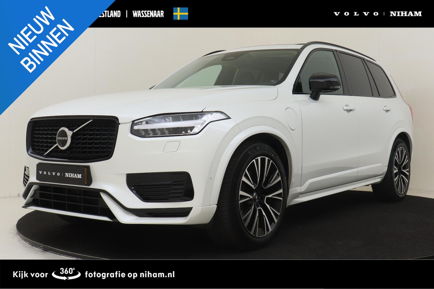 Volvo XC90 - T8 PLUG-IN HYBRID AWD ULTRA DARK *FULL OPTIONS!* -PANO.DAK|BOWERS&WILKINS|LUCHTVERING|GEVE - AutoWereld.nl