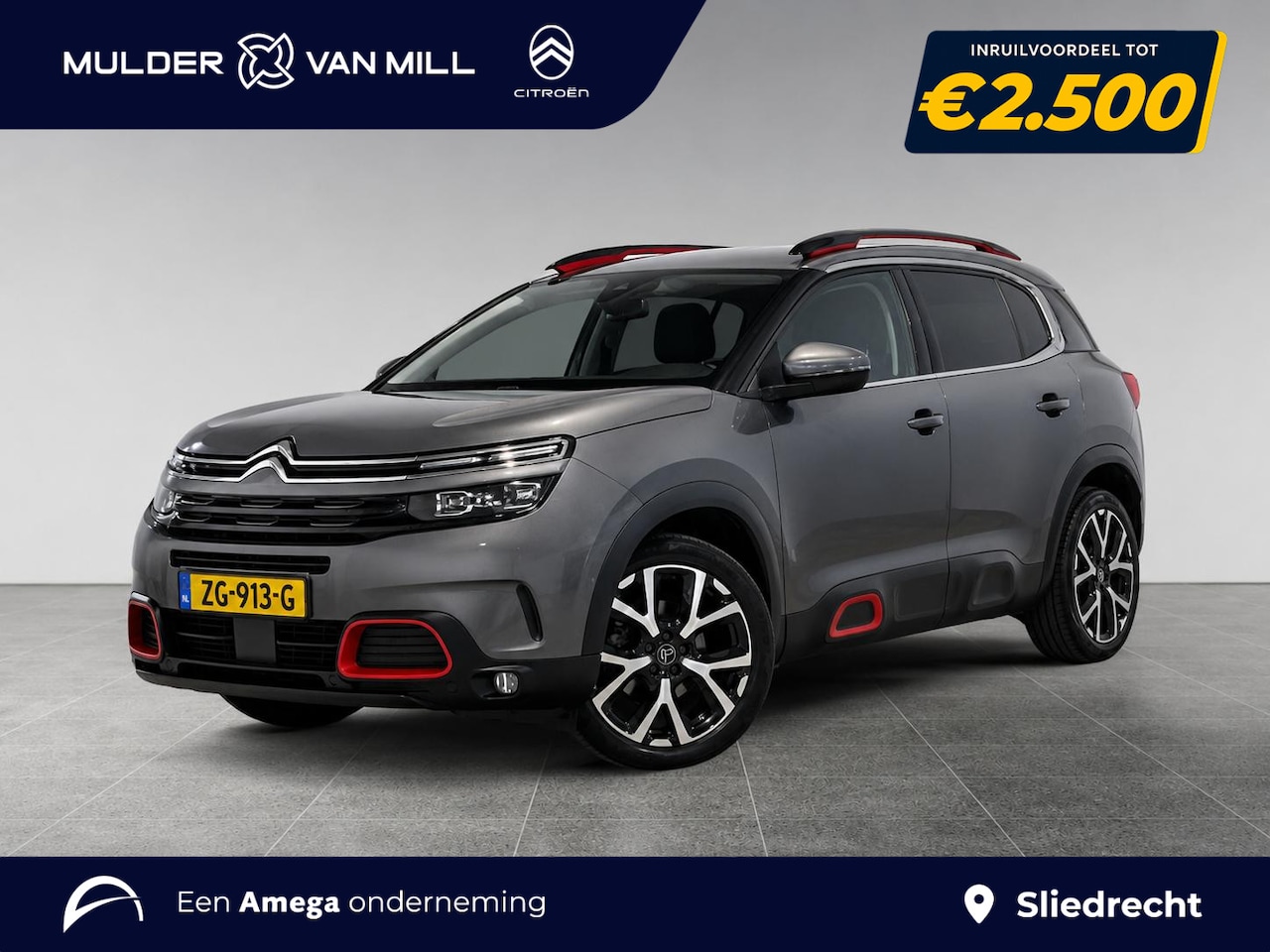 Citroën C5 Aircross - Shine 1.6 Turbo 180pk EAT8 | TREKHAAK | HANDSFREE A.KLEP | CAMERA | DODEHOEKBEW. | ANDROID - AutoWereld.nl