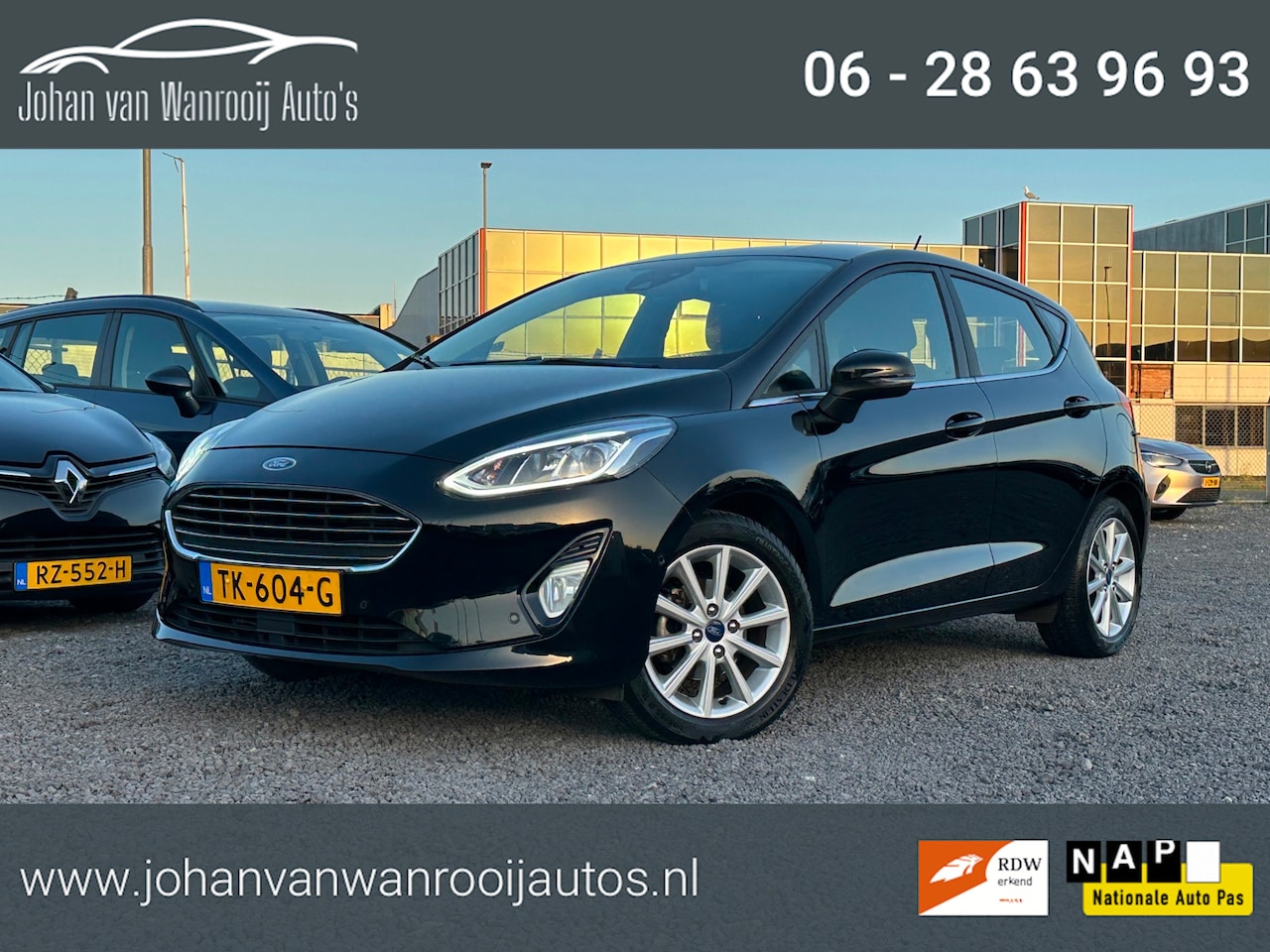 Ford Fiesta - 1.0 EcoBoost Titanium/NAVI/CAMERA/NW APK - AutoWereld.nl