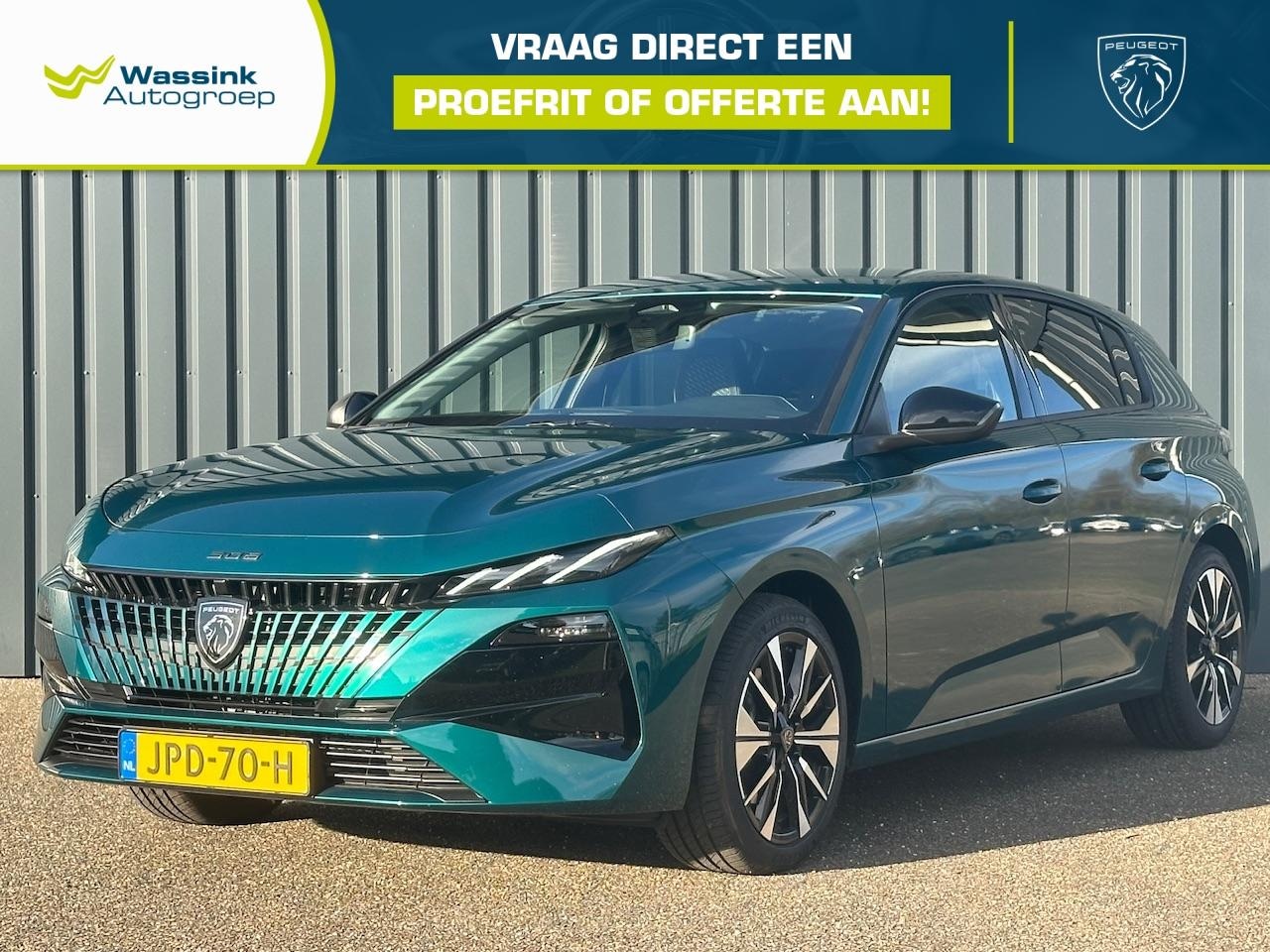 Peugeot 308 - 1.2 HYbrid 145pk e-DCS6 Allure | Climate control | Parkeersensoren | Adaptieve Cruise | Na - AutoWereld.nl